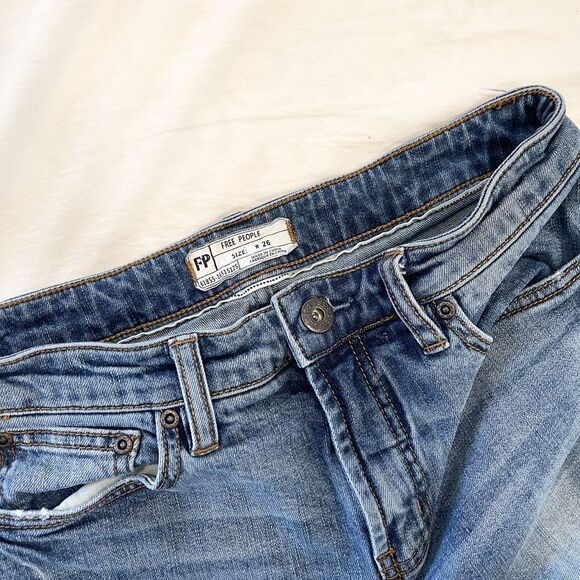 FREE PEOPLE | W 26 | JEANS - Picture 3 of 4